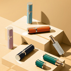 5ml Ury hàng đầu xách tay bơm lại mini du lịch da kẽm nhựa Nước hoa <span class=keywords><strong>Atomizer</strong></span> Spray Chai để bán - Product Image 6