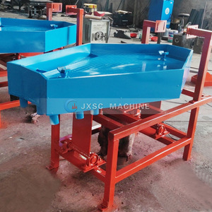 Küçük ölçekli titreşimli yerçekimi ayırıcı altın cevheri makinesi İkizler sallayarak masa makinesi - Product Image 6