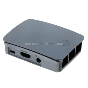Geermax <strong>Raspberry</strong> <strong>Pi</strong> 3B 3B+ Black Gray Development Board Enclosure <strong>Case</strong> Cover - Product Image 2