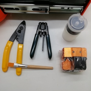 WiFi & 4G ağ FTTH aracı Fiber makinesi 6motor Ai-9 Fusion Splicer
