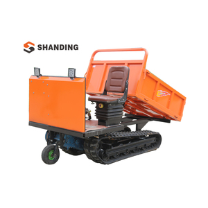 <strong>GOOD</strong> PRICE FARM MACHINERY 1.5 TON MINI DUMPER RUBBER TRACK DUMPER 1 TON 2 TON 3 TON 4 TON MINI CRAWLER DUMPER for SALE - Product Image 3