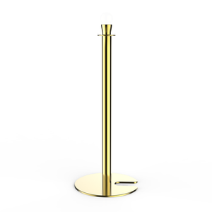 Hàng rào kiểm soát đám đông dây <span class=keywords><strong>stanchion</strong></span> bài Bảo tàng sân bay Vàng Xếp hàng có thể thu vào vành đai bài - Product Image 2