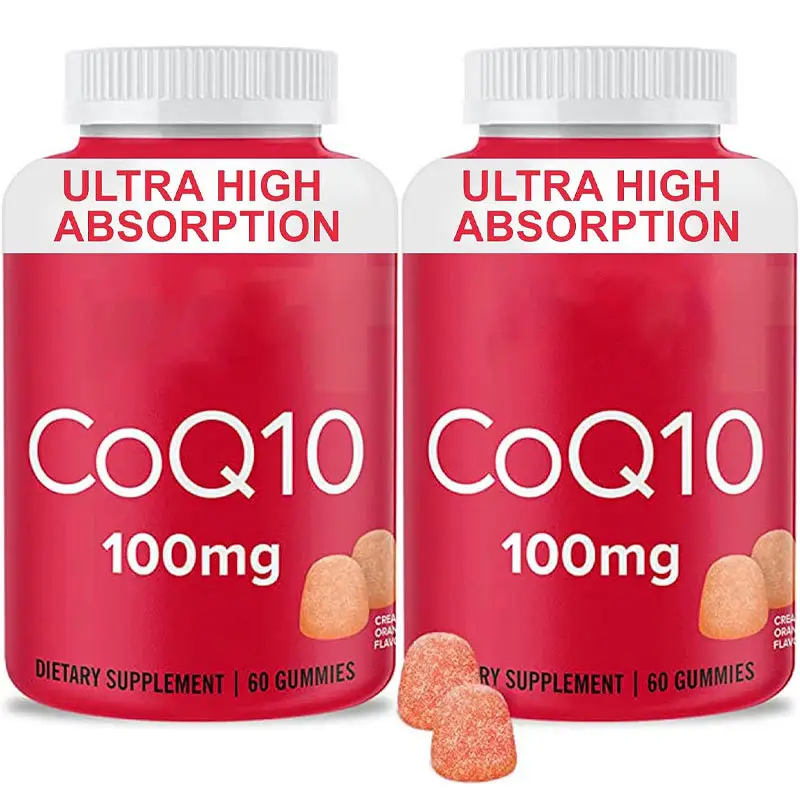 Naturpflanzenextrakt CoQ10 Gummibärchen Gesundheitssupplement für eine verbesserte Herzgesundheit