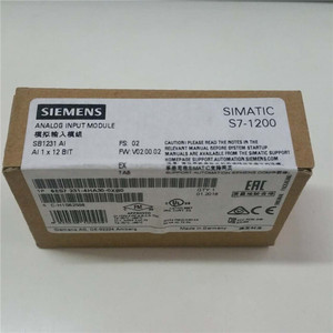 Siemens: 1 entrada analógica SB1231 6ES7231-4HA30-0XB0/OXBO, 1, 1 entrada - Product Image 1