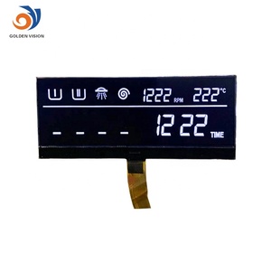OEM Trans missive Black VA Segment LCD-Anzeige modul 7-Segment-Digital-LCD für elektronische Gutscheine - Product Image 4