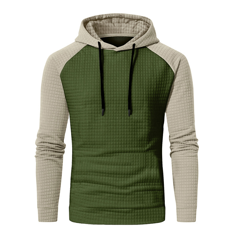 Green hoodie