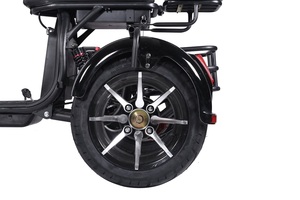 Vehículo eléctrico de rueda grande de 10 pulgadas de doble Polo, Harla explosivo con estante de almacenamiento trasero en maletero, tipo Sensor inteligente - Product Image 4