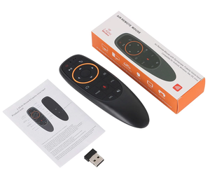 G10S hava fare ses uzaktan kumanda Gyro algılama 2.4GHz kablosuz akıllı uzaktan kumanda için Android TV kutusu - Product Image 1
