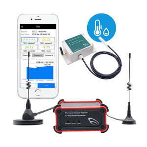 Lora Wireless Temperature <strong>Sensor</strong> Factory Refrigerator Monitoring Ipbased Temperature <strong>Humidity</strong> <strong>Sensor</strong> - Product Image 1
