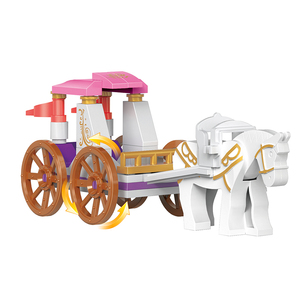 Bộ khối xây dựng Lắp ráp khối xây dựng tự làm nhà lâu đài công chúa giáo dục cho bé gái - Product Image 3