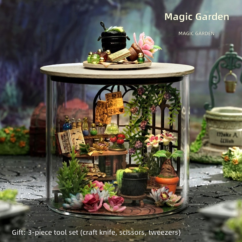 Lumière LED pour outils de jardin magiques - assemblage requis