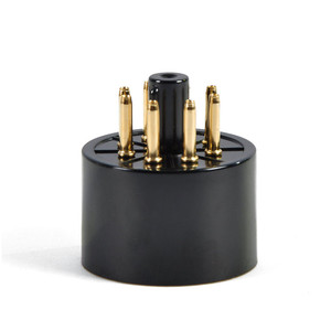 DIYHifiチューブアンプ金メッキベークライト8PINオクタルチューブバキュームEL346CA7 6SN7 <span class=keywords><strong>KT88</strong></span> 6L6KT66チューブソケット
