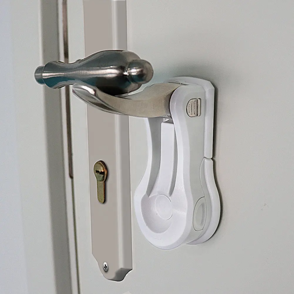 2021 new Multi-functional rotatable child safety door handle lock door level lock anti-theft security lock