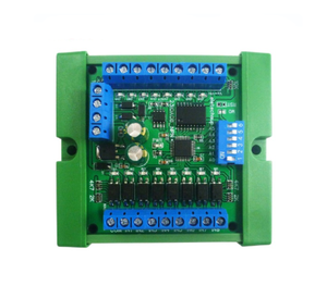 8-48ch Rs485 Npn Pnp Puerto de salida de entrada Interruptor de control remoto Plc Io Placa de expansión Din35 Modbus Rtu Módulo Dc 12V 24vWith Shell - Product Image 1