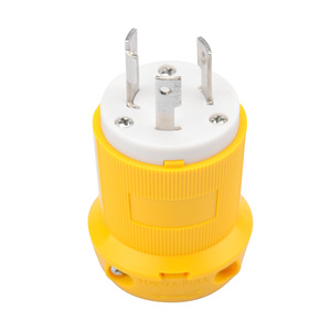 YILUN NEMA L5-30P & NEMA L5-30Rロッキングプラグおよびコネクタセット、発電機ツイストロックプラグソケット、30アンペア125V2極3線
