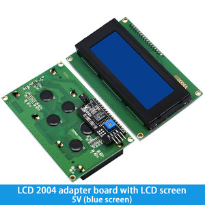 1 STÜCK LCD2004 I2C 2004 20x4 2004A Blauer Bildschirm HD44780 Zeichen LCD/mit seriellem IIC/I2C-Schnittstellenadaptermodul für Arduino-Modul