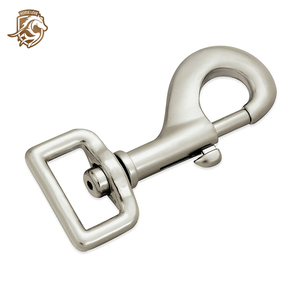 1&quot;*3 1/4&quot; Simple Style Self-Locking Metal Snap <strong>Spring</strong> <strong>Hook</strong> Clips Dual <strong>Spring</strong> <strong>Wire</strong> Gate Snap <strong>Hooks</strong> D-Ring Snap <strong>Spring</strong> <strong>Hook</strong> - Product Image 5