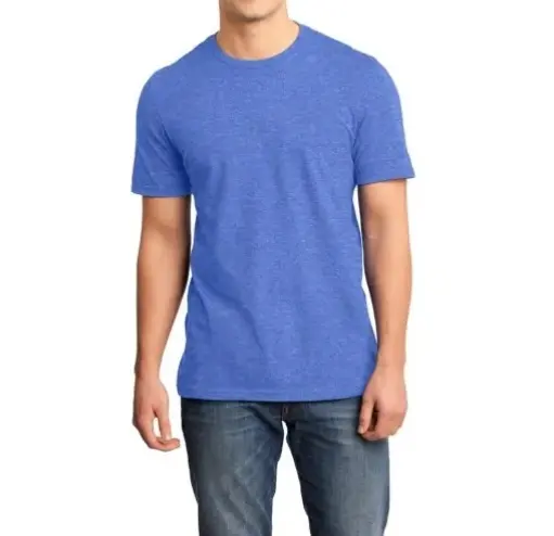 T-Shirt personalizzata in cotone 25% 50% in poliestere con stampa a schermo morbido 25% per uomo maglietta grafica Unisex