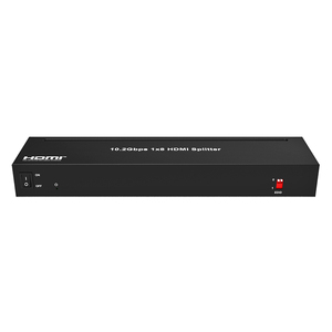 Divisor HDMI 4K 10,2 Gbps 1x8 Distribuidor EDID listo para usar Distribuidor DE VIDEO 1 en 8 salidas Distribuidor 4K HD