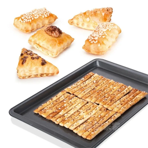 1 takım pişirme araçları Pizza bıçağı pasta kabuk kesici 4-in-1 fantezi rulo kesici SET ev kek dantel kesici özel Logo Opp torba - Product Image 6