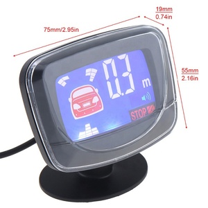 4 Rear 4 Front View Car Parking <strong>Sensor</strong> <strong>LCD</strong> Display Monitor 12V Auto <strong>Reverse</strong> Backup Parking Radar Detector <strong>System</strong> 8 Eyes Break - Product Image 4