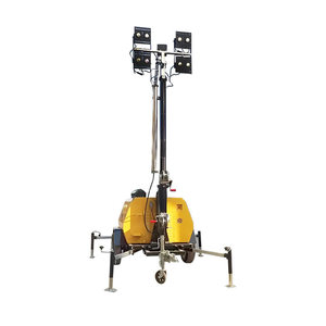 <strong>Compact</strong> 5/7/9M Outdoor LED Tower Lights with Weatherproof Design for Construction and Industrial Applications - Product Image 6