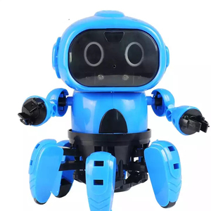Hareket sensörü engellerden kaçınma yaratıcı oyuncaklar elektrikli programlanabilir akıllı kızılötesi Radar Rc Robot çocuklar için Robot oyuncaklar