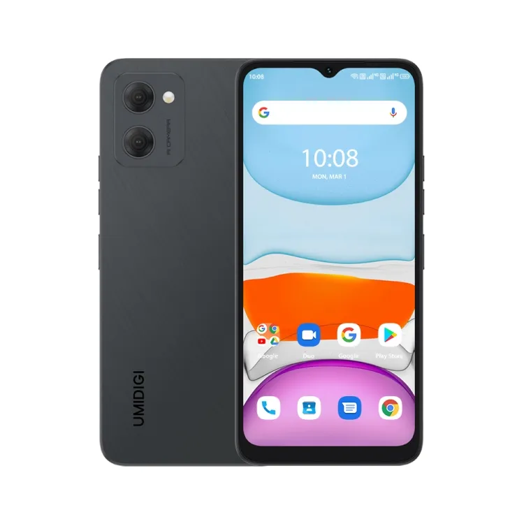 Teléfono móvil UMIDIGI G2 de 6,52 pulgadas con Android 13, 3GB + 32GB, nuevo precio al por mayor barato