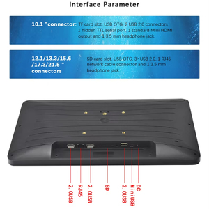 Señalización digital inteligente de 10,1-21,5 pulgadas y pantallas Android Tablet PC pantalla táctil WiFi/4G Business Retail Publicidad Plug & Play - Product Image 4
