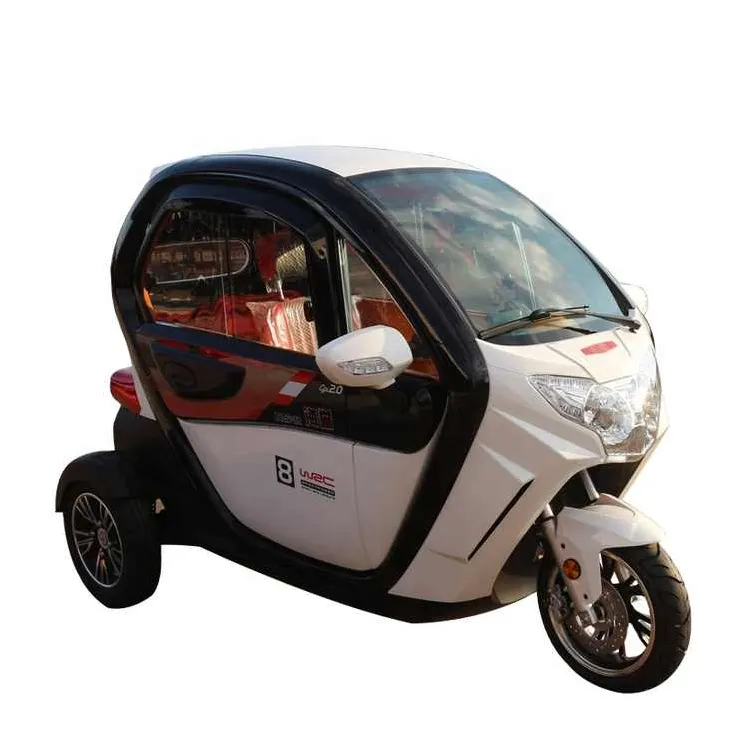 Electronic Tricycles Electric Eec Adults Motorcycle 3 Wheel 1000W Closed Cheap Electric Fully Enclosed Trike Free Shipping 500kg