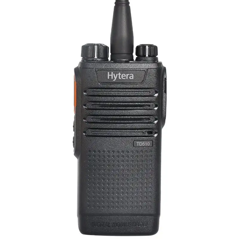 TD510 HYT DMR portátil com slot de tempo duplo, sinal digital à prova d'água, à prova de poeira, VHF, Uhf, forte penetração, rádio interfone, walkie-talkie em dois sentidos
