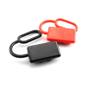 Cover Cap Protector Compatible <strong>Anderson</strong> Style Quick Connect Plug SB50 Electrical Connector Dust Cover End Cap SB 50Amp Black - Product Image 2