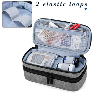Sac de voyage à insuline double couche Portable Carry Diabetes Reusable Storage Insulin Cooler Storage Bag - Product Image 4