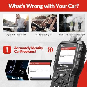 <strong>LAUNCH</strong> <strong>Creader</strong> CR529 Lifetime Free Update Tool for Beginners Turn off Engine Light Obd2 <strong>Scanner</strong> - Product Image 4