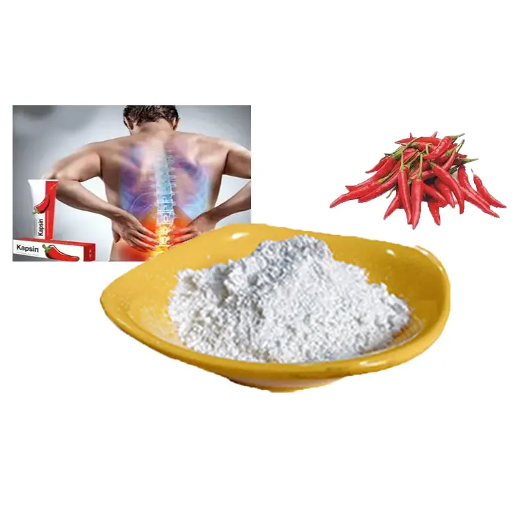 pure Natural capsaicin extract powder food grade supplement capsaicin