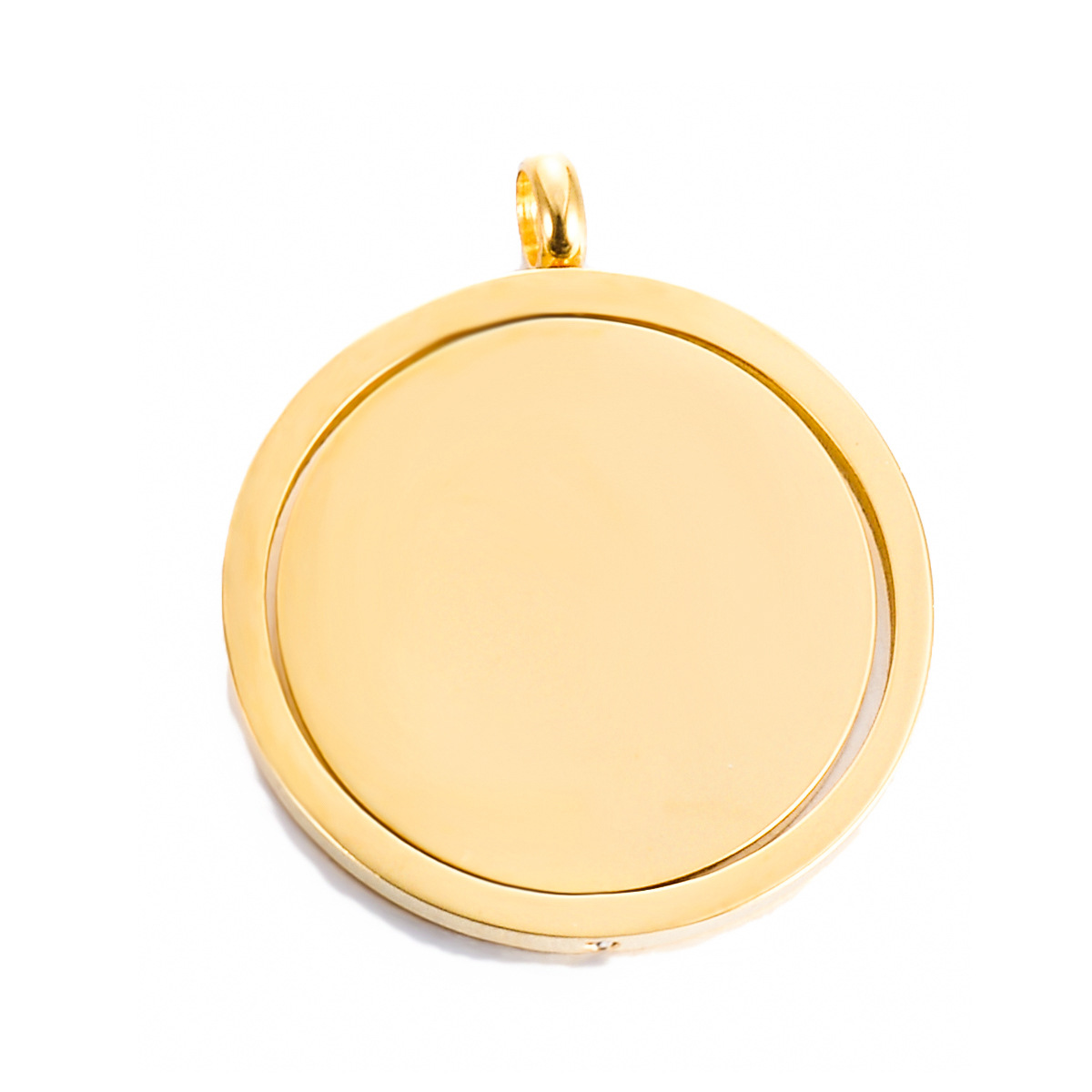 Pendentif simple en or