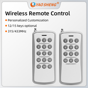 รีโมทคอนโทรลอัจฉริยะ12V ไร้สาย RF 433 MHz ใช้ได้กับปุ่ม12/15 - Product Image 4