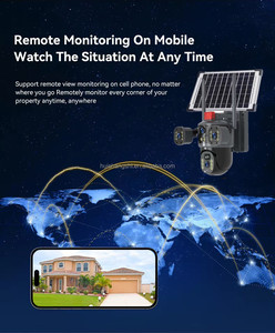 Eseecloud 4レンズ3ビュー12MP 4G Simカードソーラー屋外ネットワークカメラ360 PTZ IP CCTVワイヤレスWIFI監視カメラセキュリティ - Product Image 6