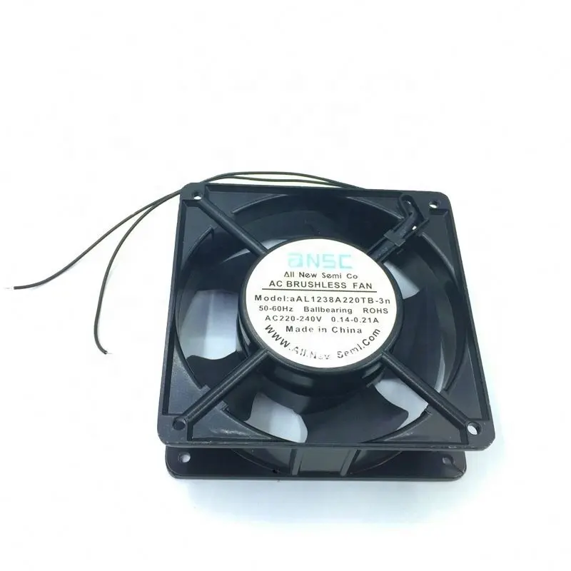 Ventilateur d'extraction étanche, avec moteur, 12038 v, 220x120x38mm, système de refroidissement à air silencieux, 120, 120 v