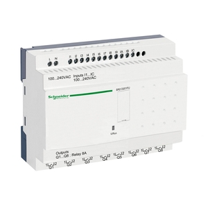 New Original SR2D201FU for Schneider Zelio Logic <strong>Modul</strong> Plc Controller Vfd Motor Driver AC100-240V 12 <strong>Inputs</strong> 8 <strong>Relay</strong> <strong>Outputs</strong> - Product Image 1