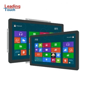 Monitor de pantalla táctil lcd de 27 pulgadas con computadora integrada