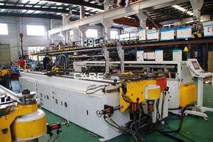 DW50CNC macchina automatica per piegatura tubi in acciaio inox CNC piegatrice idraulica con Auto Robot carico e scarico - Product Image 4