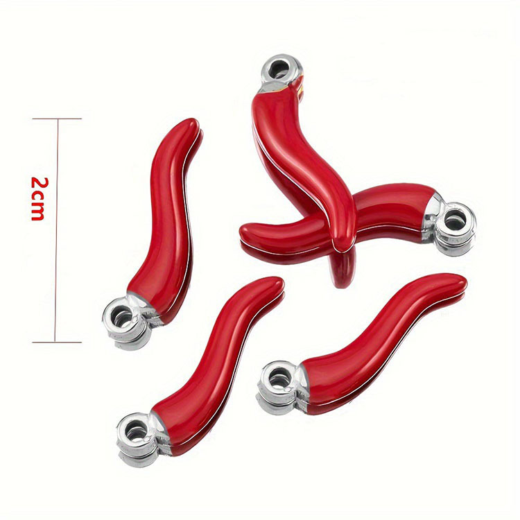 20mm silver/red