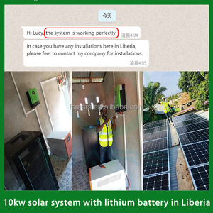 ระบบพลังงานแสงอาทิตย์บ้าน10KW ระบบแผงเซลล์แสงอาทิตย์10000วัตต์/ปิดตารางชุดพลังงานแสงอาทิตย์สำหรับบ้าน - Product Image 6