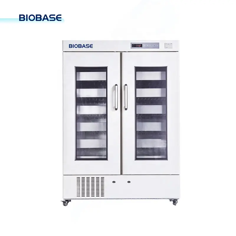 BIOBASE çin otomatik defrost mikroişlemci kontrolü kan bankası buzdolabı laboratuvar için