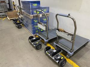 Dễ dàng hoạt động cực kỳ phổ biến kho điện giỏ hàng điện giường phẳng xe đẩy điện điện xe đẩy cho kho - Product Image 6