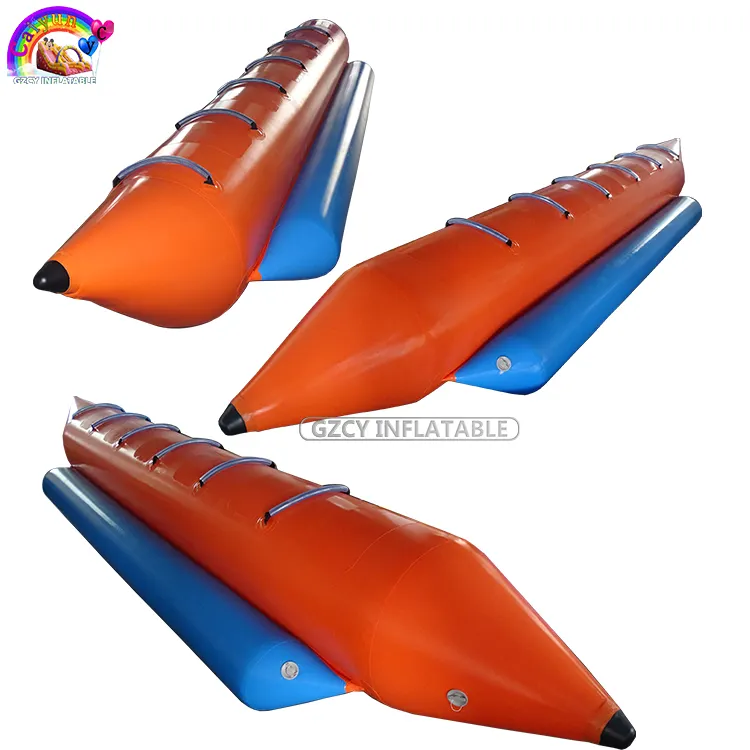 Barco inflable para deportes acuáticos, bote inflable de pvc personalizado, nuevo diseño, duradero, barato, 2023