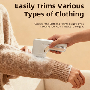 Nhung tái sử dụng cảm thấy tự làm sạch tĩnh điện Hướng dẫn sử dụng 3 trong 1 Mini điện vải Máy cạo râu Type-C Hướng dẫn sử dụng kim loại Lint <span class=keywords><strong>Remover</strong></span> - Product Image 4