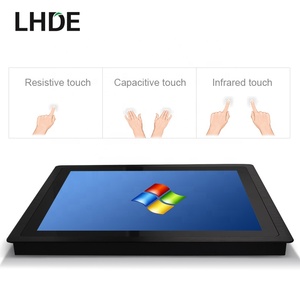 Industrieller kapazitiver/resistiver Touchscreen-Monitor 8 10,4 12 15 17 19 Zoll DC12 Volt Embedded Wall Panel Mount Touch Display - Product Image 3