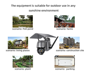 Solar Battery Wifi <strong>Camera</strong> Night Vision 2-way Audio Wireless Security System Monitor Outdoor Full Color Waterproof Ptz Ip <strong>Camera</strong> - Product Image 5